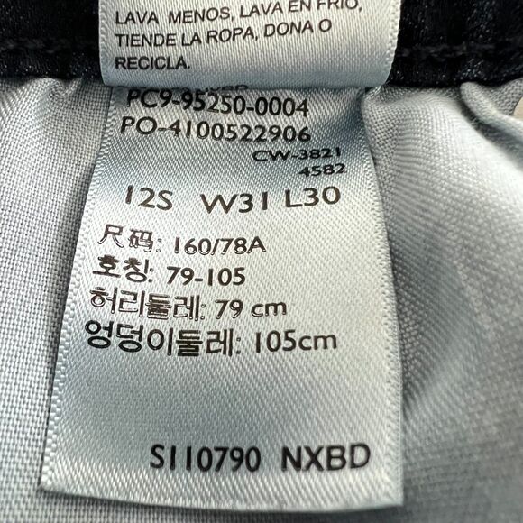 Levi Strauss Signature Gold "Mid-Rise Bootcut” Blue Jeans 12s - Picture 3 of 5